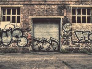 City, Graffiti, Wall, Door wallpaper thumb