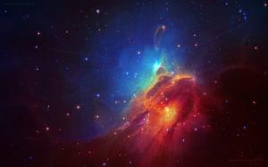 Beautiful Colourful Galaxy wallpaper thumb