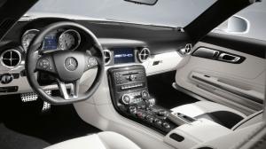 Mercedes SLS Gullwing Interior HD wallpaper thumb