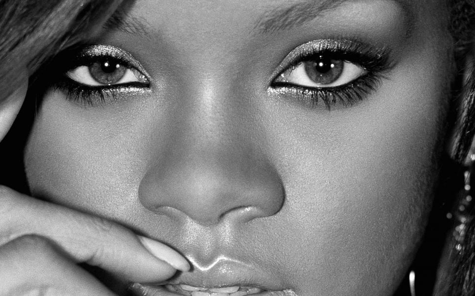 Rihanna, face, look, eyes, nose wallpaper,rihanna HD wallpaper,face HD wallpaper,look HD wallpaper,eyes HD wallpaper,nose HD wallpaper,2560x1600 wallpaper