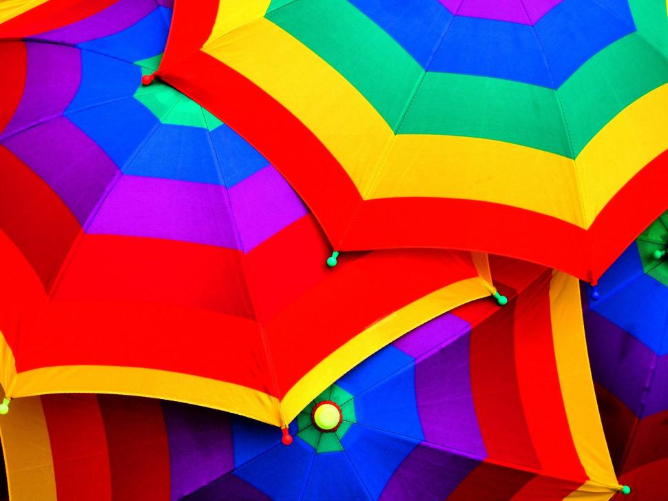 Colorful umbrellas wallpaper,Colorful HD wallpaper,Umbrella HD wallpaper,2560x1920 wallpaper