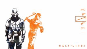 Half-Life White HD wallpaper thumb