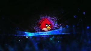 abstract angry bird red Abstract cool 3d HD wallpaper thumb
