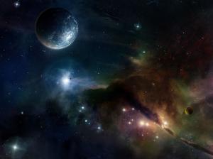 Cool Space, Planet, Universe, Dark, Light wallpaper thumb