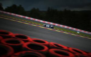 Audi R8 Night Race wallpaper thumb
