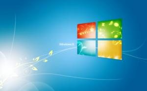 Windows 8, Logo, Pattern, Background wallpaper thumb