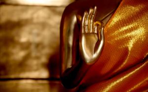 The Golden Light Of The Gautama Buddha wallpaper thumb