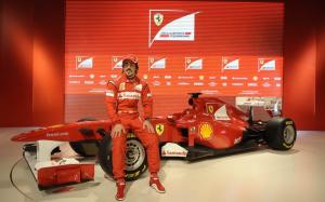 Fernando Alonso Ferrari wallpaper thumb