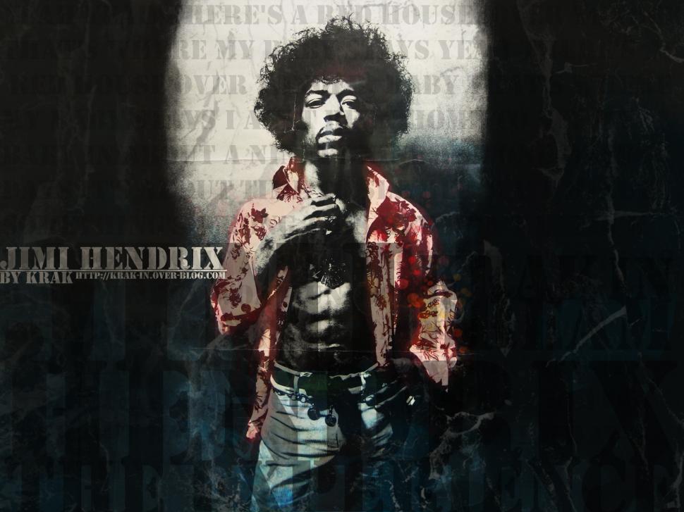 Jimi Hendrix HD wallpaper,music wallpaper,jimi wallpaper,hendrix wallpaper,1600x1200 wallpaper
