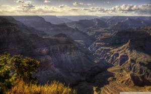 Wonderful Vista Of The Gr Canyon Hdr wallpaper thumb