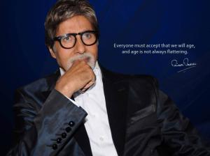 Awesome Beautiful Quote of Bollywood Actor Amitabh Bachchan wallpaper thumb