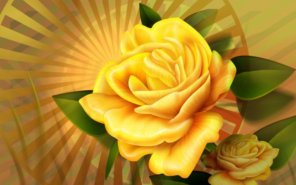 Yellow Rose HD wallpaper,flowers wallpaper,yellow wallpaper,rose wallpaper,1680x1050 wallpaper