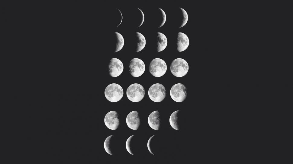 Moon, Full Moon, Crescent Moon wallpaper,moon wallpaper,full moon wallpaper,crescent moon wallpaper,1600x900 wallpaper