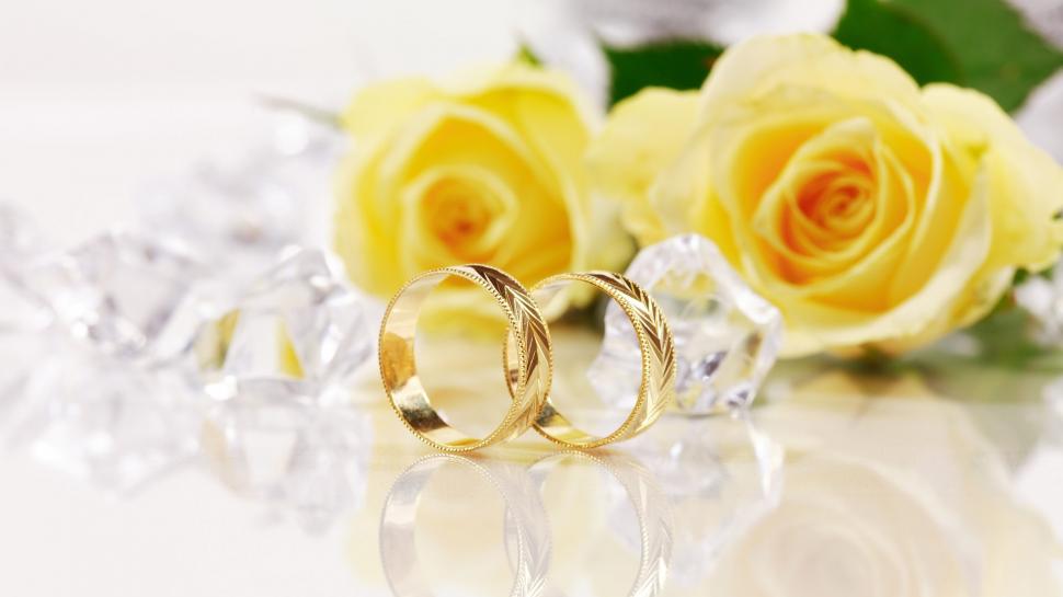 Wedding, Ring, Flowers, Gold, Photography, Depth Of Field wallpaper,wedding HD wallpaper,ring HD wallpaper,flowers HD wallpaper,gold HD wallpaper,photography HD wallpaper,depth of field HD wallpaper,1920x1080 wallpaper