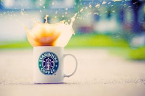 Coffee, Cup, Starbucks, Splash wallpaper thumb