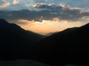 Smoky Mountains Sunset wallpaper thumb