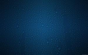 Water drops on a blue background wallpaper thumb