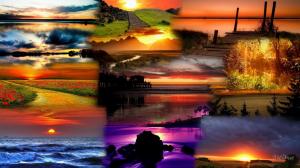 Sunset Collage 1 wallpaper thumb