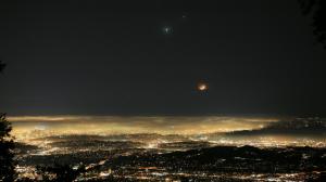 Nightfall over Los Angeles HD wallpaper thumb