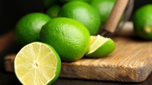 Summer fruits, green lime citrus wallpaper thumb