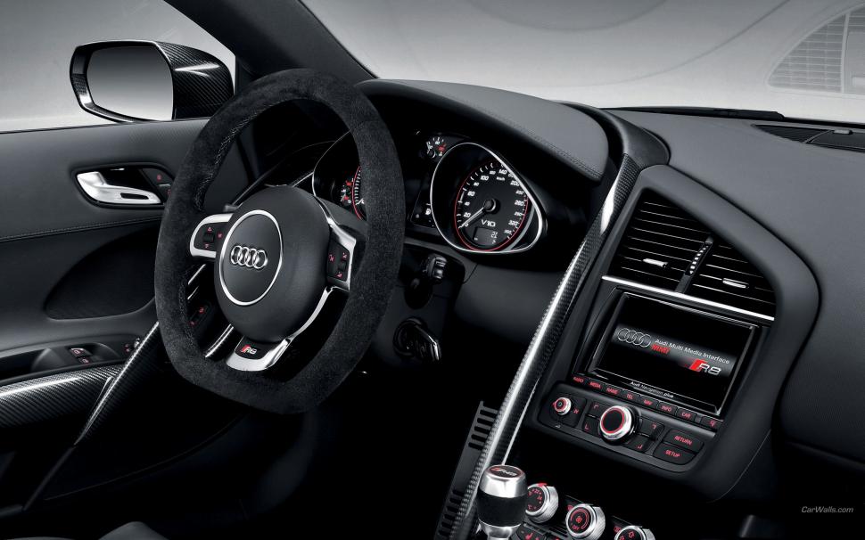 Audi R8 Interior Dashboard Dash HD wallpaper,cars HD wallpaper,audi HD wallpaper,interior HD wallpaper,r8 HD wallpaper,dash HD wallpaper,dashboard HD wallpaper,2560x1600 wallpaper