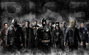 The Dark Knight Rises Cast wallpaper thumb