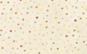 Multicolored hearts pattern wallpaper thumb