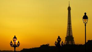 Eiffel Tower Sunset  Hi Res Images wallpaper thumb