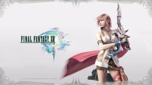 Final Fantasy XIII Lightning Posing wallpaper thumb