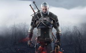 Geralt of Rivia in The Witcher 3 Wild Hunt wallpaper thumb