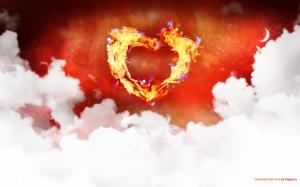 One Love Heart HD wallpaper thumb