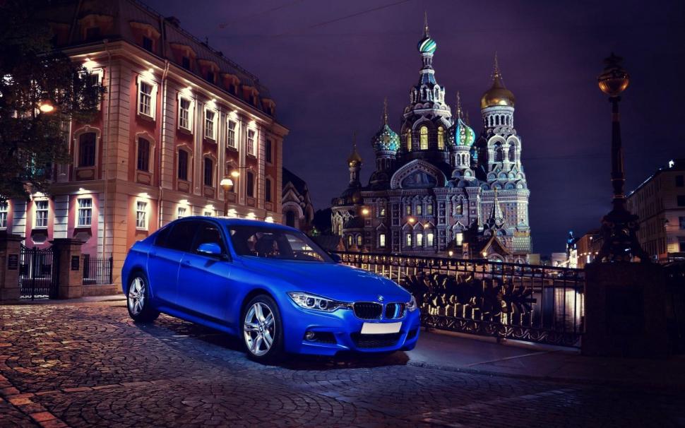 BMW F30 335i Car Rusia City wallpaper,335i wallpaper,rusia wallpaper,city wallpaper,1680x1050 wallpaper