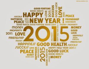 New Year 2015 SMS wallpaper thumb