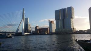 City, Rotterdam, Bridge, Building, De Rotterdam, Erasmusbrug, Netherlands wallpaper thumb