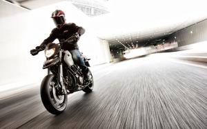 Ducati Motorcycle Rider wallpaper thumb