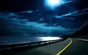 Highway Nights wallpaper thumb