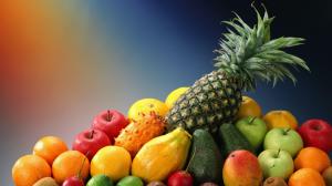 Fruit, Pineapple, Apples, Oranges, Pear wallpaper thumb