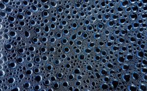 Blue Water Drops wallpaper thumb