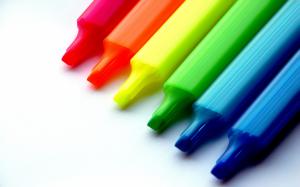 Colorful Pencil Marker HD wallpaper thumb