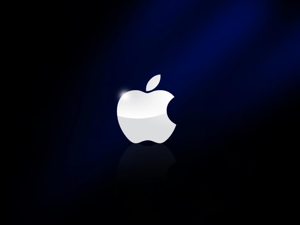 Apple Logo Reflected wallpaper,logo wallpaper,apple wallpaper,reflected wallpaper,brand & logo wallpaper,1600x1200 wallpaper