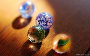 Colorful Marbles wallpaper thumb