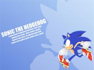 Sonic Sonic the Hedgehog Blue HD wallpaper thumb