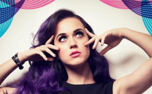 Katy Perry Beautiful Background wallpaper thumb