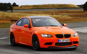 BMW M3 GTS orange car wallpaper thumb