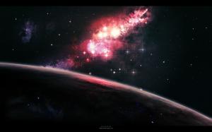Stars Starlight Planet HD wallpaper thumb