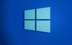 Microsoft Windows, Windows 10, Blue, Logo wallpaper thumb