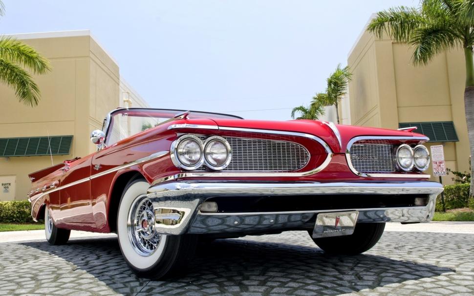1959 Red Pontiac Cabrio wallpaper,old cars HD wallpaper,classic cars HD wallpaper,vintage cars HD wallpaper,convertible cars HD wallpaper,cabrio cars HD wallpaper,1920x1200 wallpaper