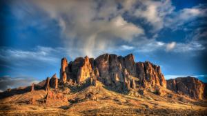 Gorgeous Desert Mountain wallpaper thumb