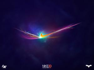 Nike, Famous Sports Brand, Logo, Design, Colorful Rays wallpaper thumb