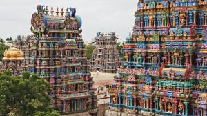 Wonderful Colorful Temples In India wallpaper thumb